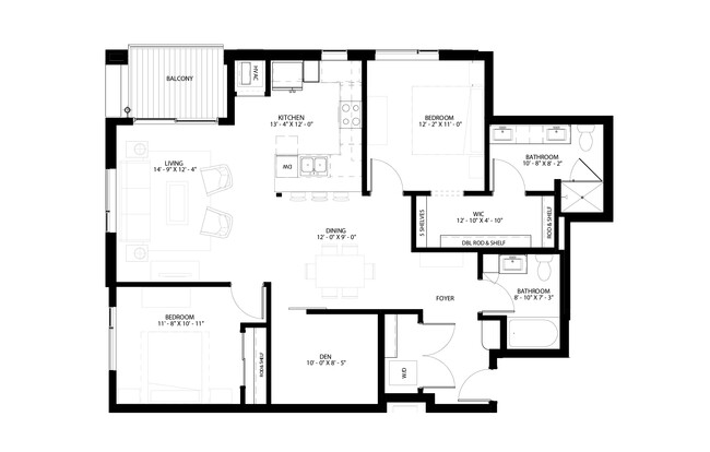 Floorplan - Elements of Linden Hills