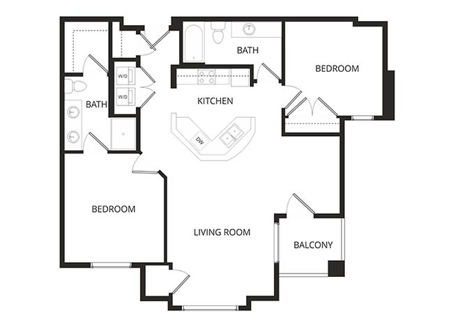 Floorplan - Van Buren Place