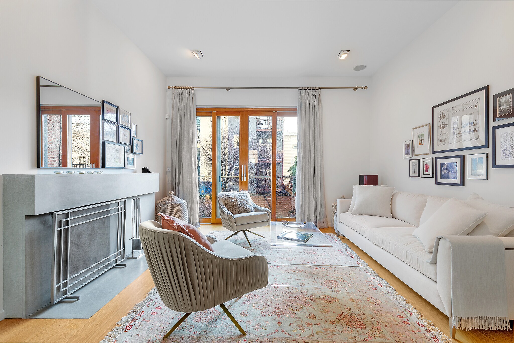 2nd floor living room - 112 W 118th St