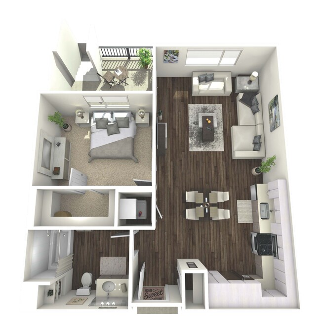 Floorplan - The Platform Urban Apartments