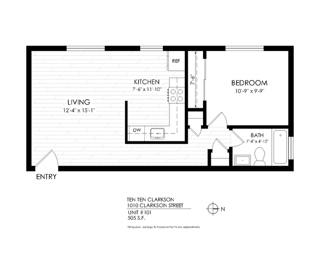 Floorplan - Ten Ten Clarkson