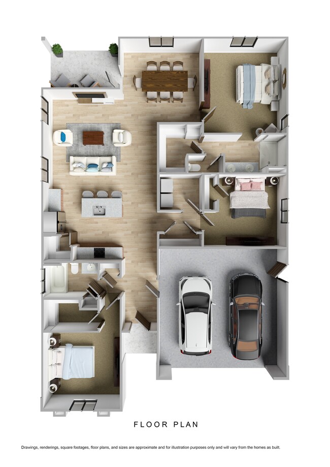 Floorplan - The Pines at Ponderosa