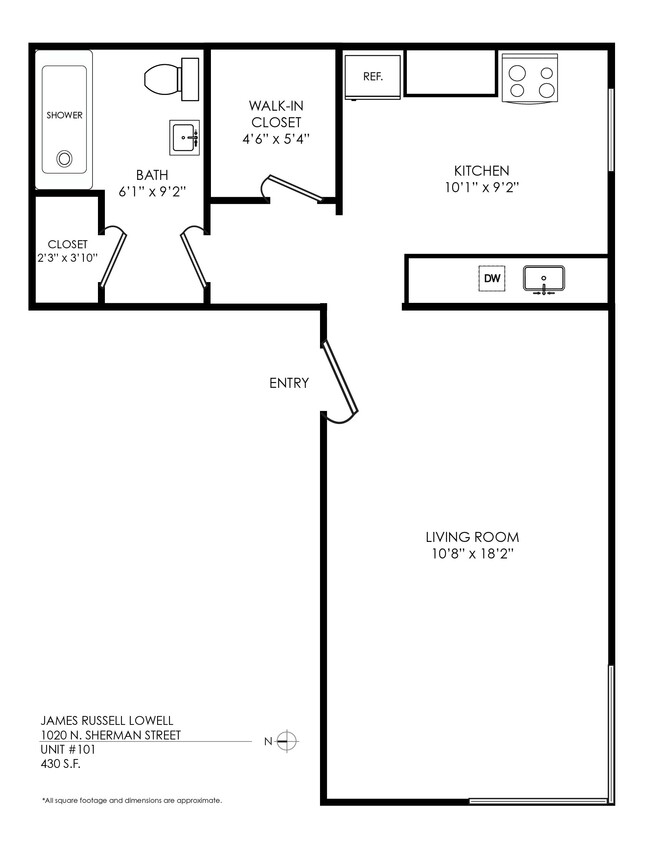 Floorplan - James Russell Lowell