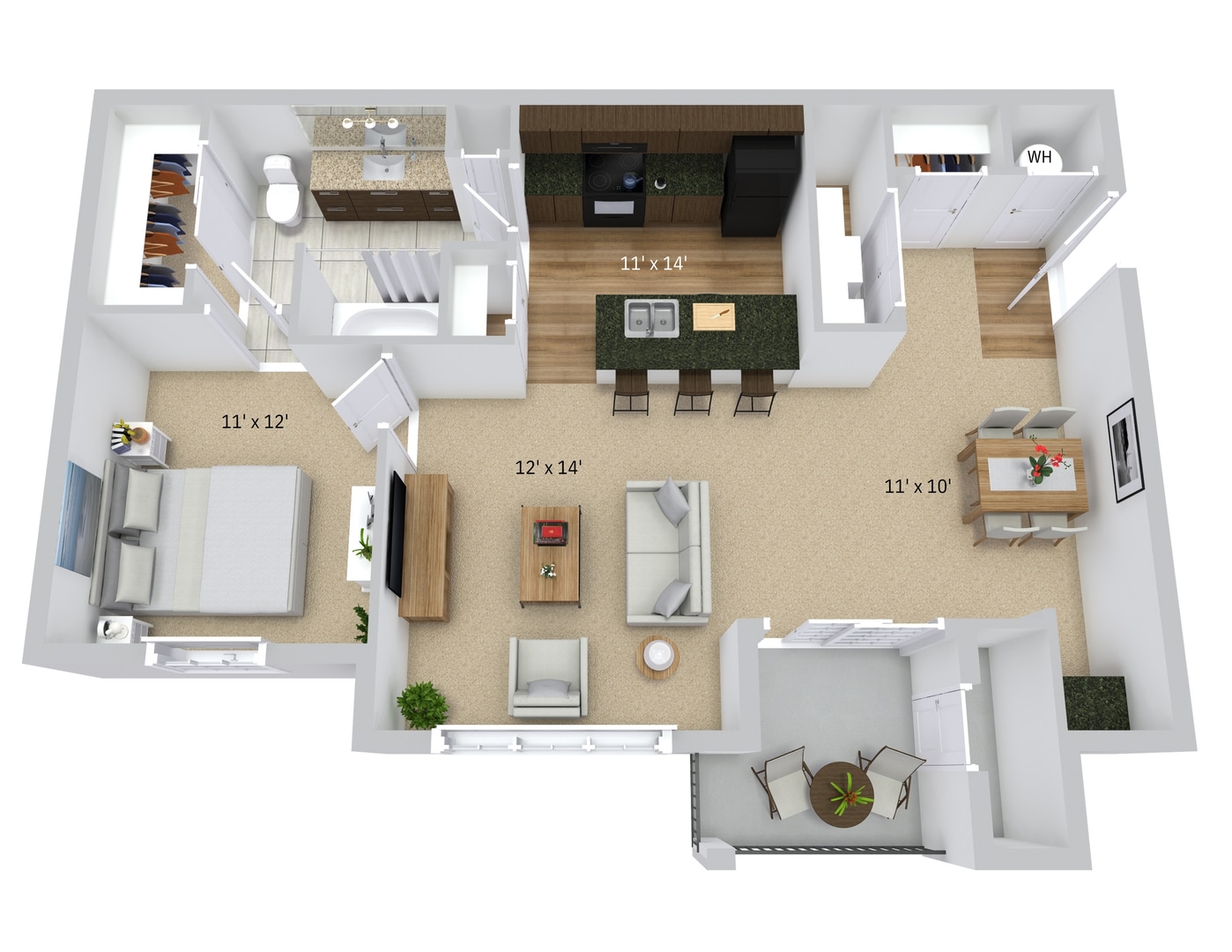 Interior Photo - Burkart Crossing Apartments