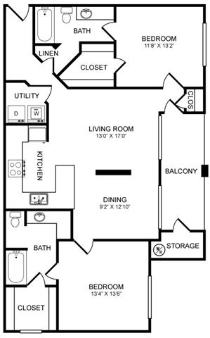 Floorplan - Highlands Hill Country