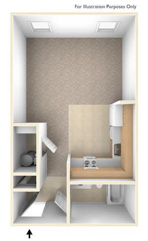 Floorplan - River Walk Apartments