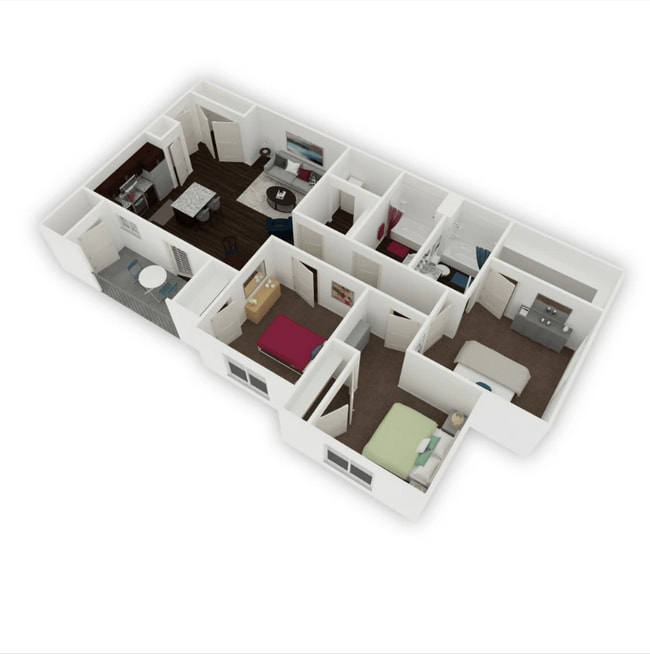 Floorplan - Aderra Apartments