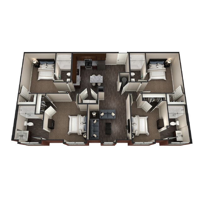 4BR/4BA - Manchester - Element Communities Downtown Columbia - Hi...