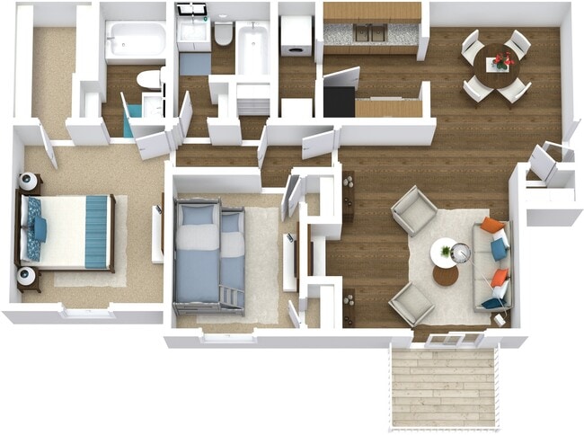 Floorplan - The Ridge on Spring Valley