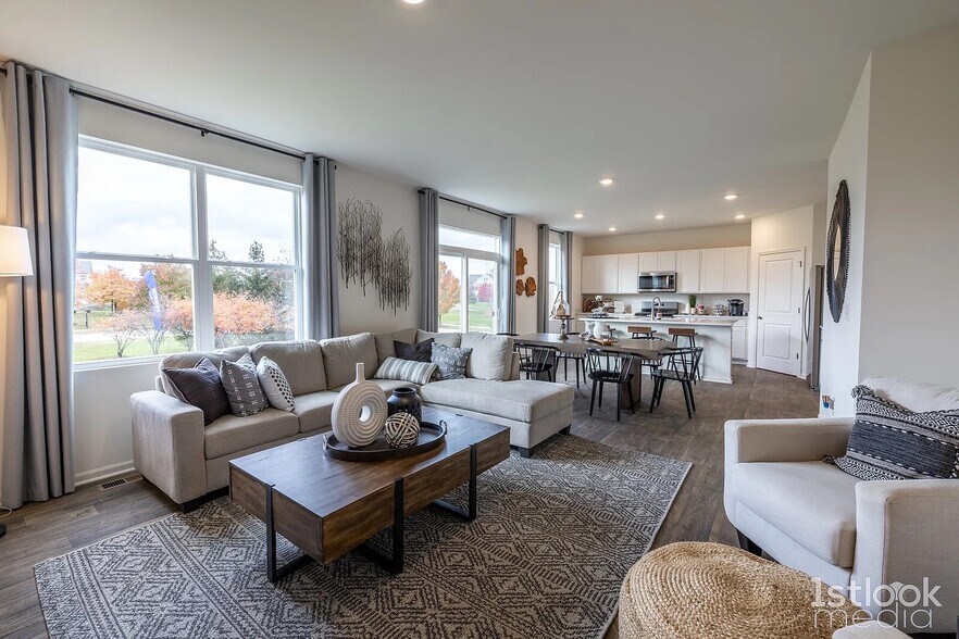 Main living area of model home - 7882 W 105th Pl