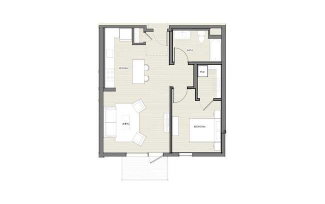 Studio - 495 SF - The Richmond Residences