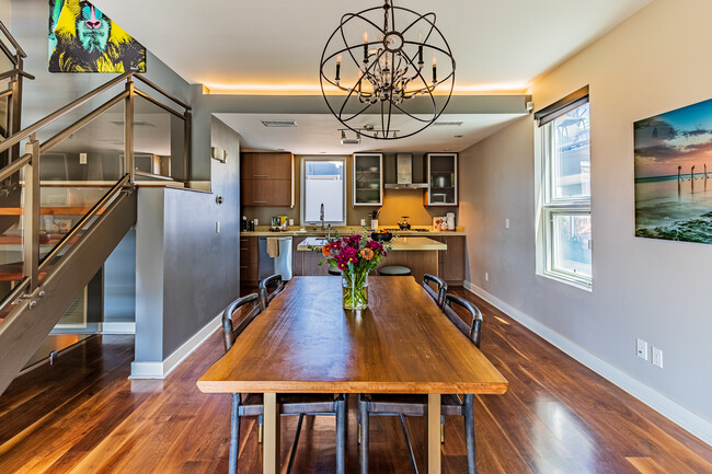 Dining Area and Kitchen 2nd Floor - 408 W Juniper St