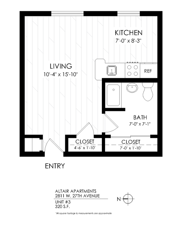 Floorplan - Altair Apartments