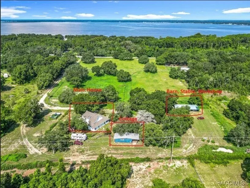 Drone View Outlined - 13691 E Hwy 25