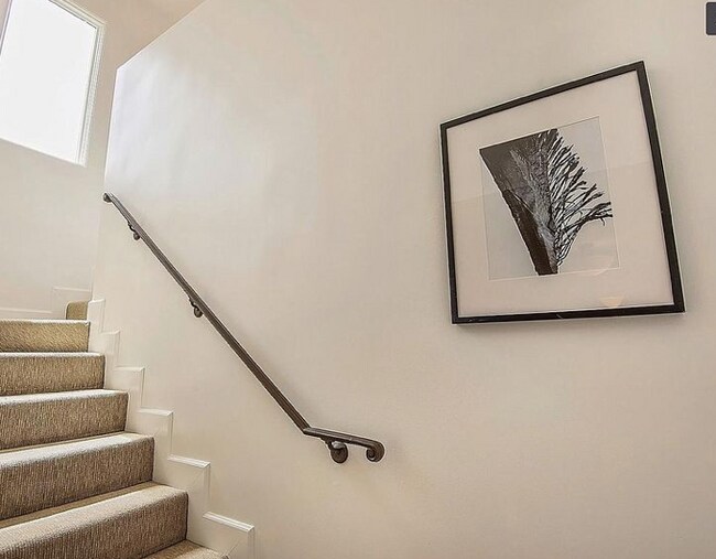 stairwell to master suite - 141 S Orange Dr