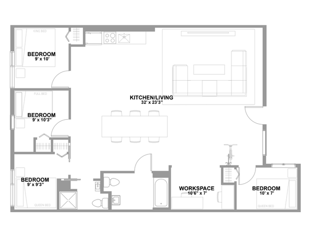 Floorplan - 1919 Market Street