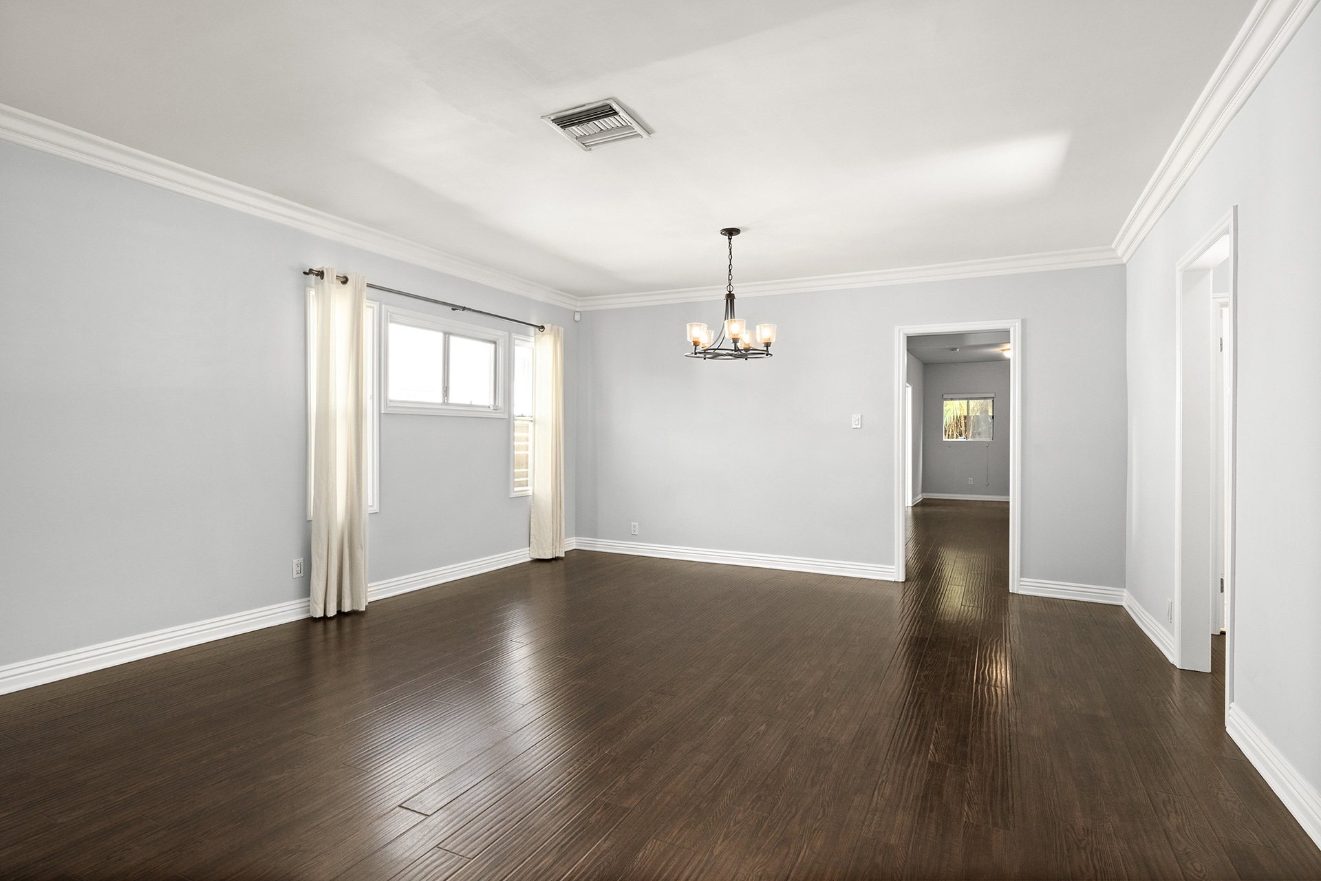 Living room from front door - 1766 Carmona Ave