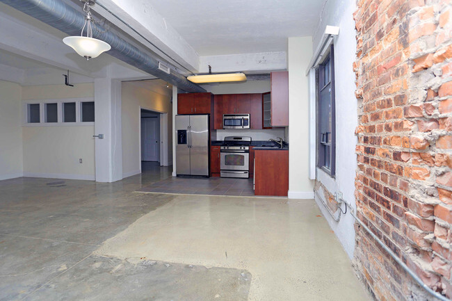 Back Unit, Windows in 2nd room - Broadway Lofts