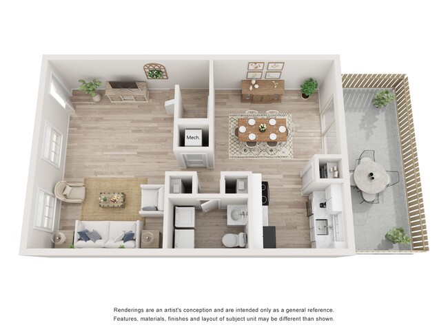 Floorplan - Dunwoody Glen