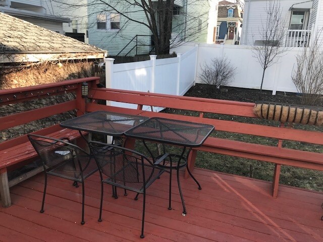 Back deck - 28 Clayton Ave