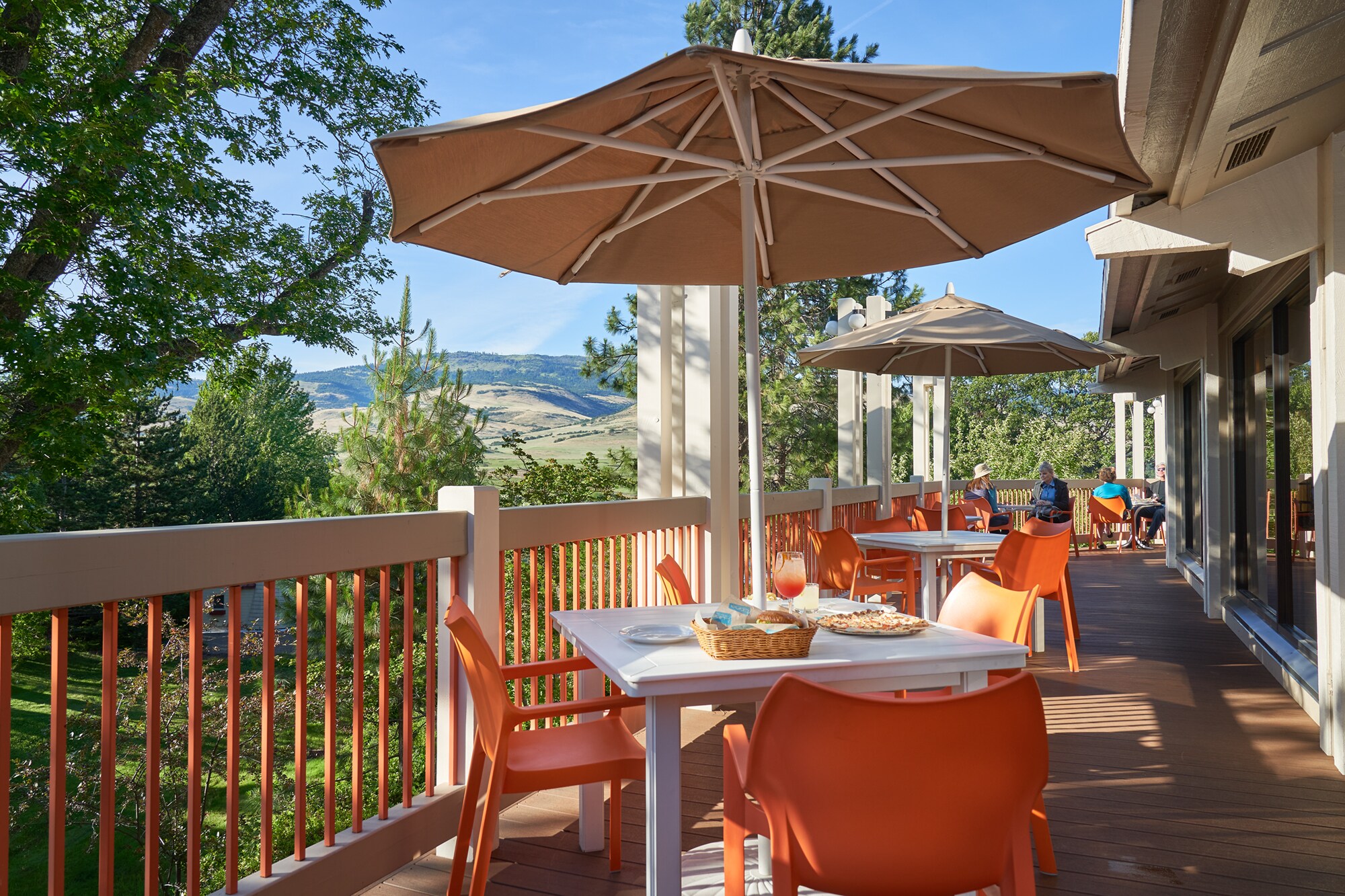 Luna Cafe - back deck - 2525 Ashland St