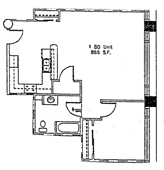 Floorplan - Van Allen Apartments