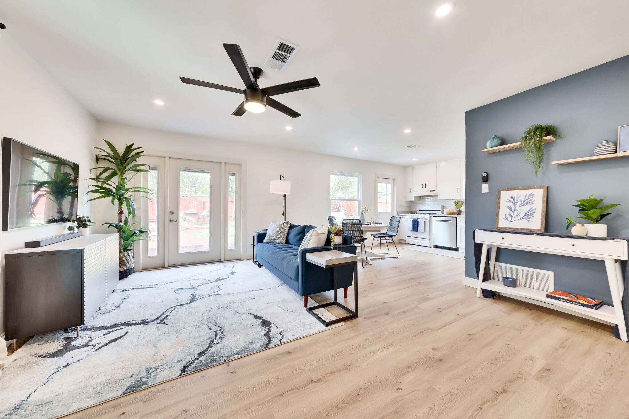 Main Room pictured with furniture - 2102 Bristol Dr