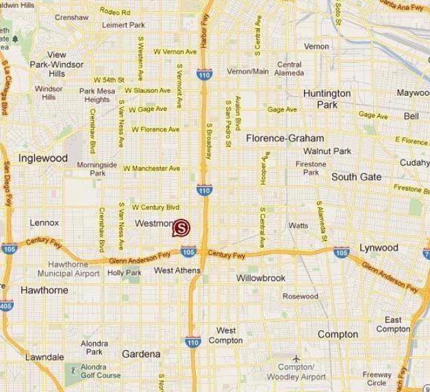 Aerial Photo - 11116 Berendo Avenue