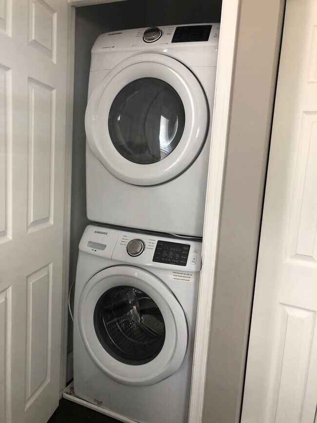 Washer/dryer upstairs - 5151 MacArthur Blvd NW