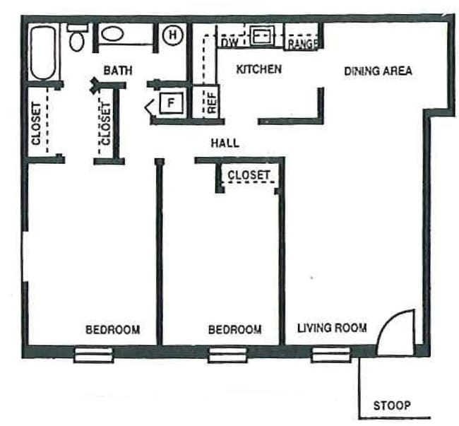 2BR/1BA - Parks At Utoy Creek