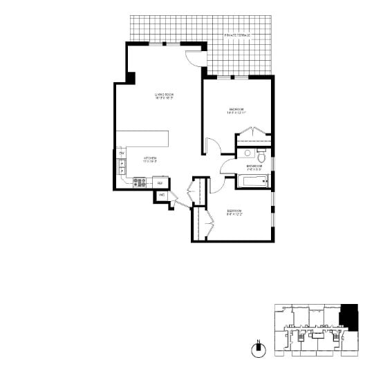 Floorplan - 1323 W Morse Ave