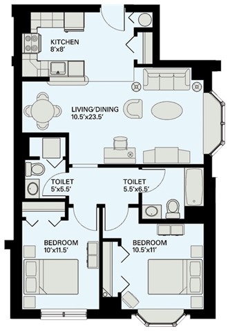 Floorplan - Marion Square