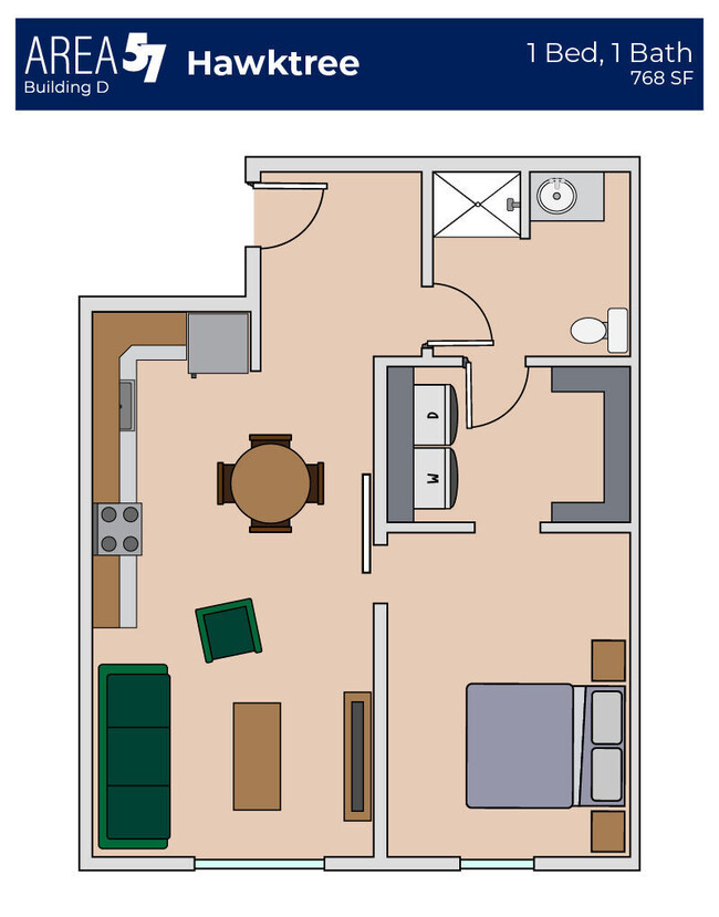 Floorplan - Area 57 C/D