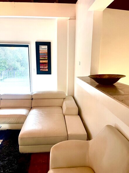 living room - 2366 Nichols Canyon Rd
