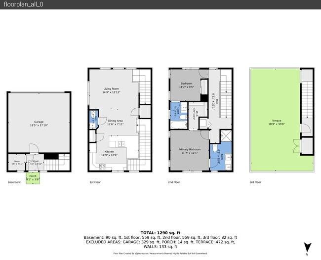 Building Photo - $2,890.95, 2-bed, 2.5-bath, located in Denver with a rooftop terrace.