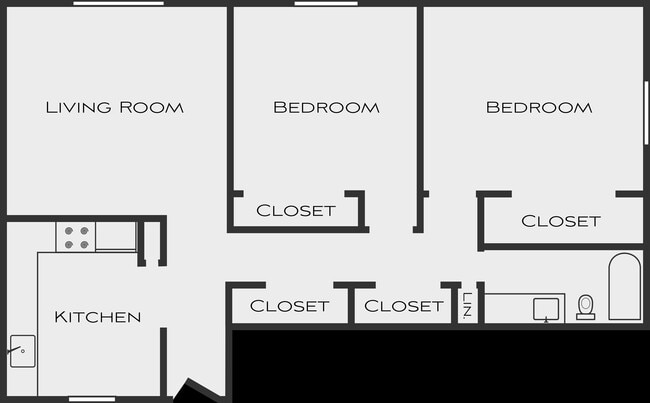 Floorplan - Swissaire Apartments