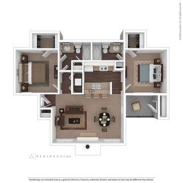 Floorplan - Charter Oak Apartments