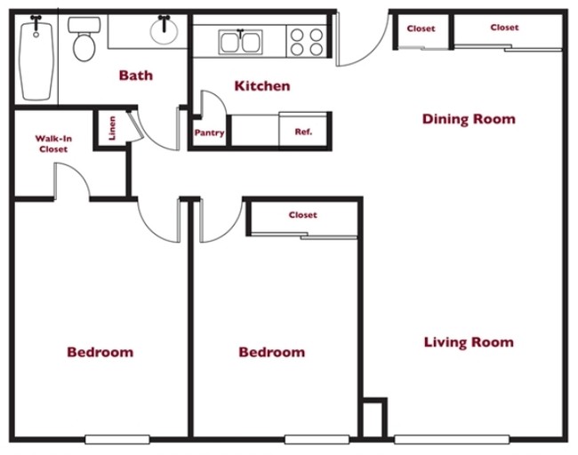 2BR/1BA - Bicentennial Tower