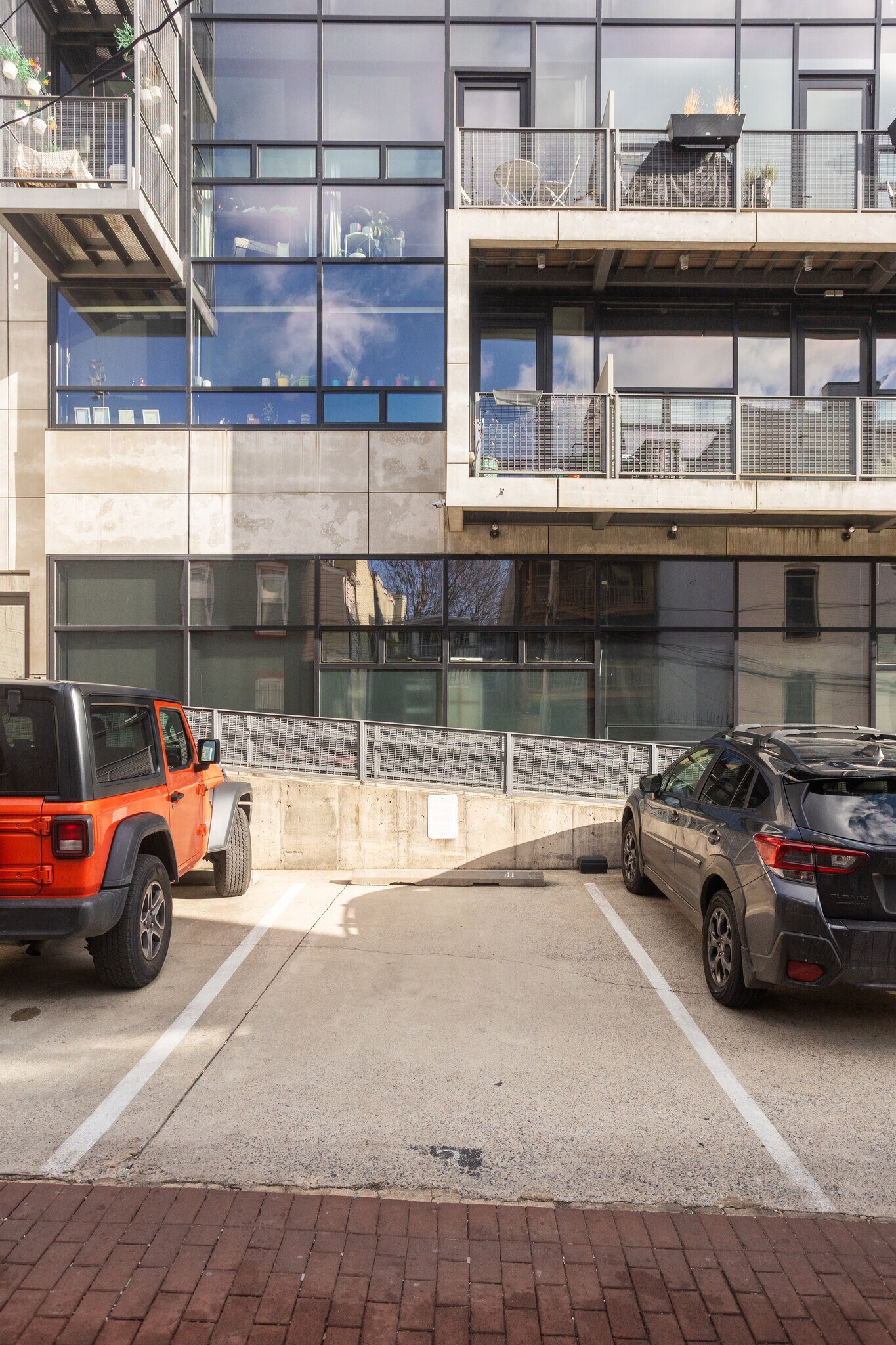 Optional: dedicated uncovered parking space behind the building. - 2250 11th St NW