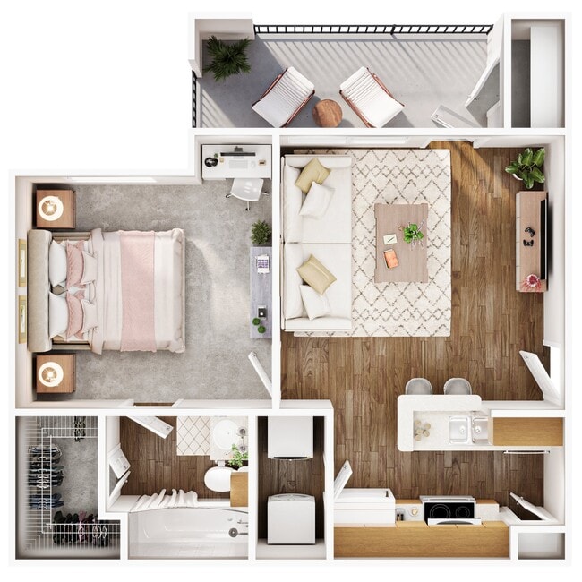 Floorplan - Waters at Bluff Springs