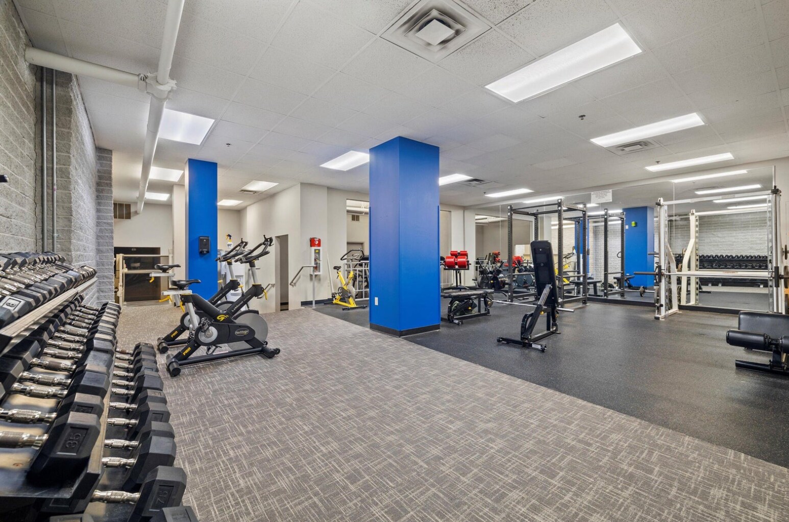 Interior gym amenity - 270 E Highland Ave