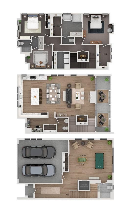 Floorplan - The Townes at SouthPark