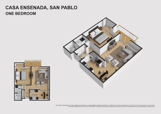 Floorplan - Casa Ensenada Apartments