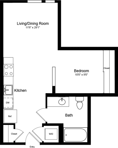Floorplan - Potrero 1010