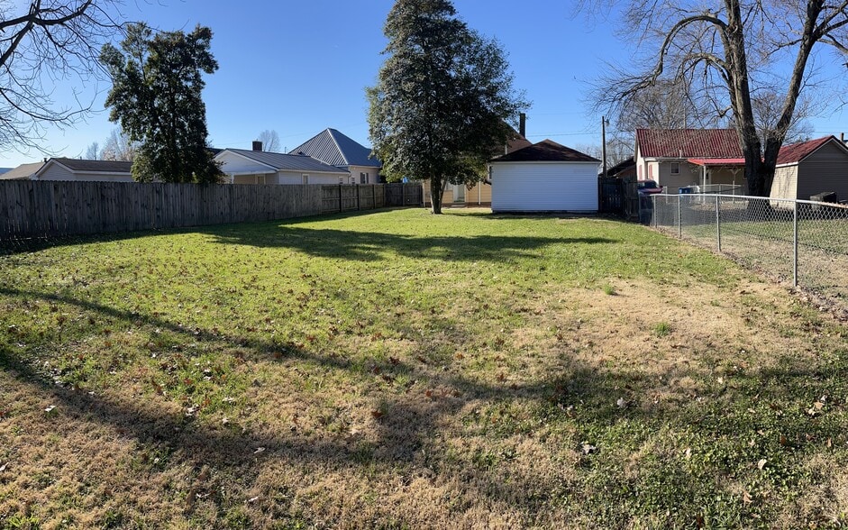 Back yard - 409 N Third St
