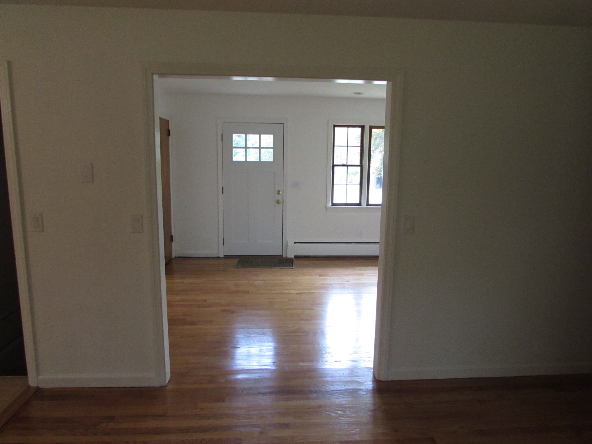 Front entry door from dining area - 97 Scrub Oak Rd