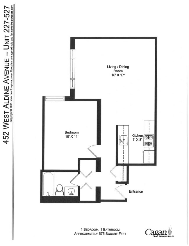 Floorplan - 452 W. Aldine