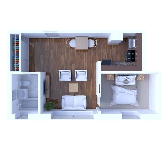 Floorplan - The Victorian Apartments