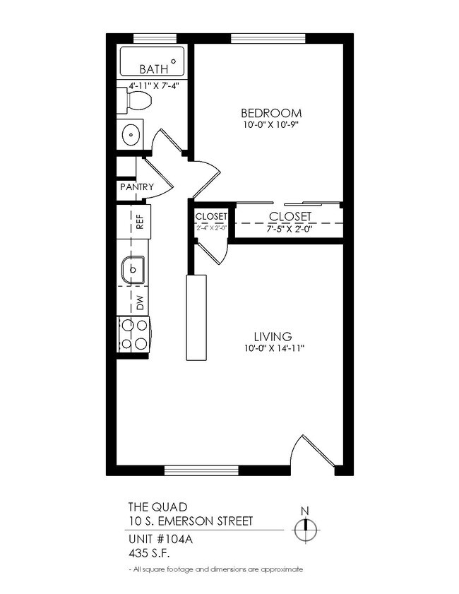 Floorplan - Quad on Emerson