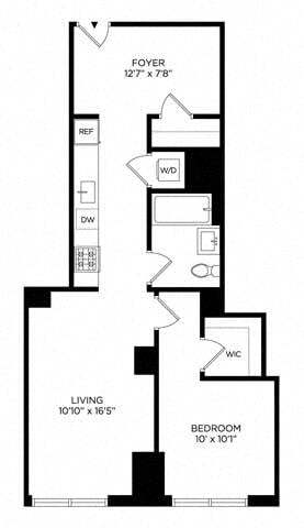 Floorplan - Lincoln at Bankside